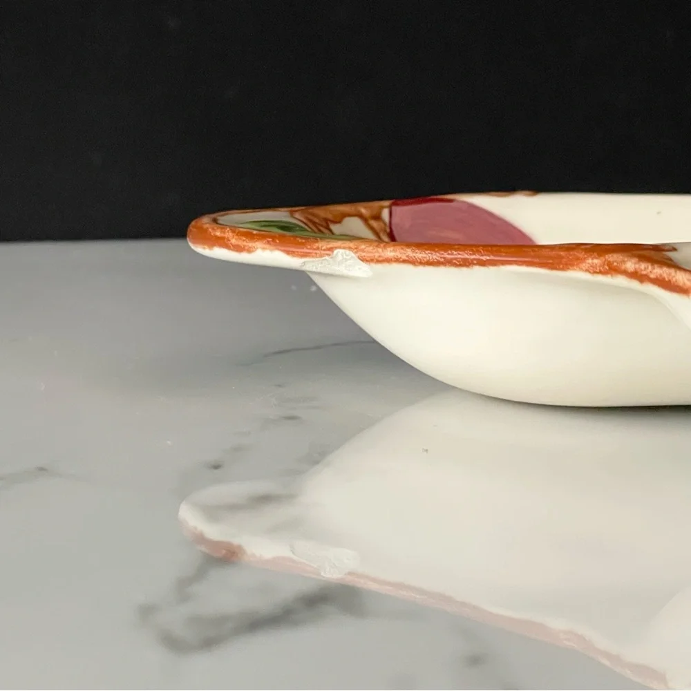 Divided Relish Serving Platter - Apple by Franciscan (read description)